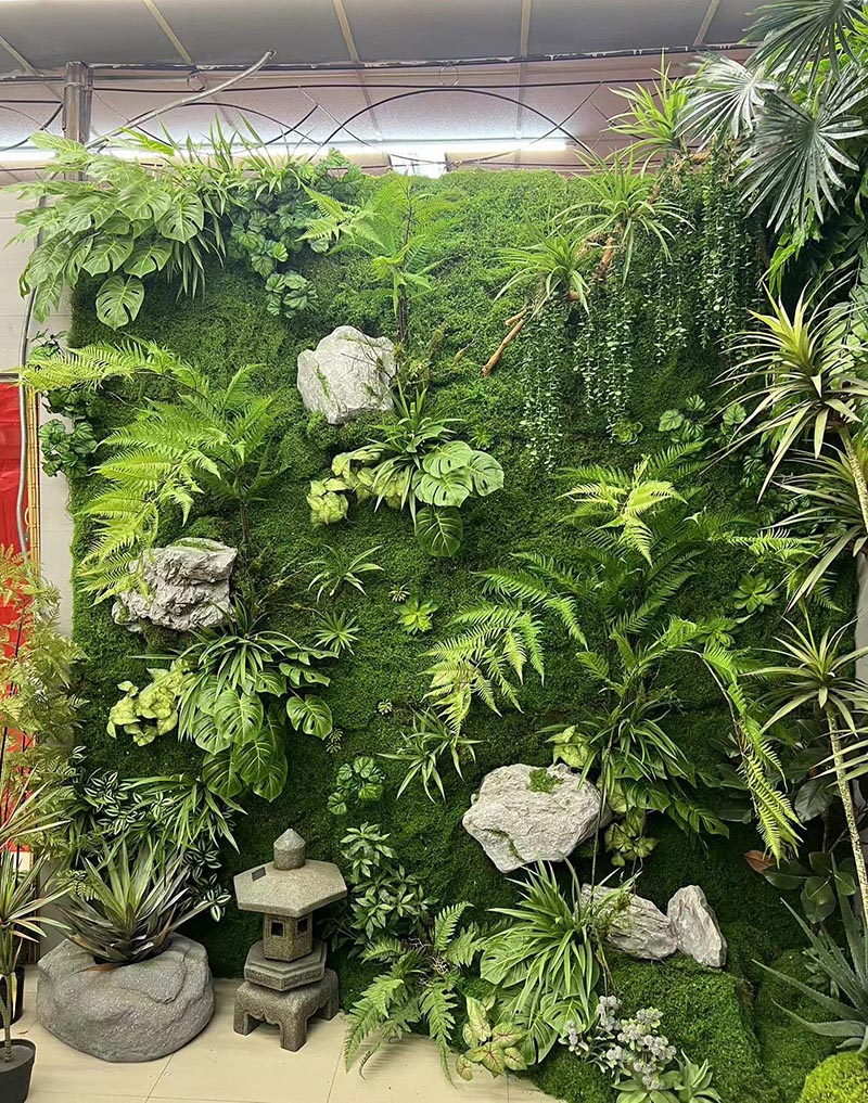 仿真植物墙景观